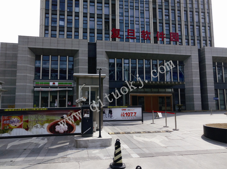 上海复旦软件园--不锈钢岗亭项目